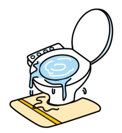 トイレ水漏れ