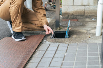 配管や排水設備を確認