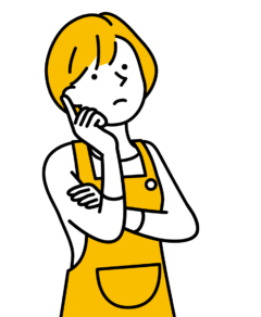考える女性
